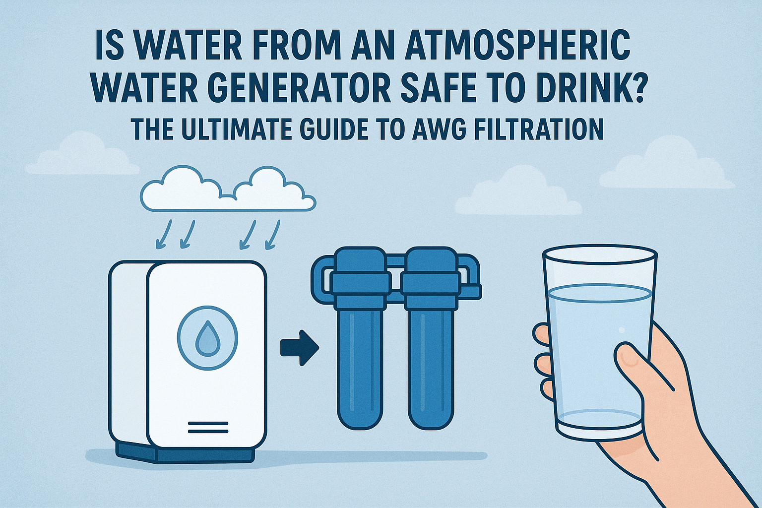 Ist Wasser aus einem atmosphärischen Wassergenerator trinkbar? Der ultimative Leitfaden zur AWG-Filtration