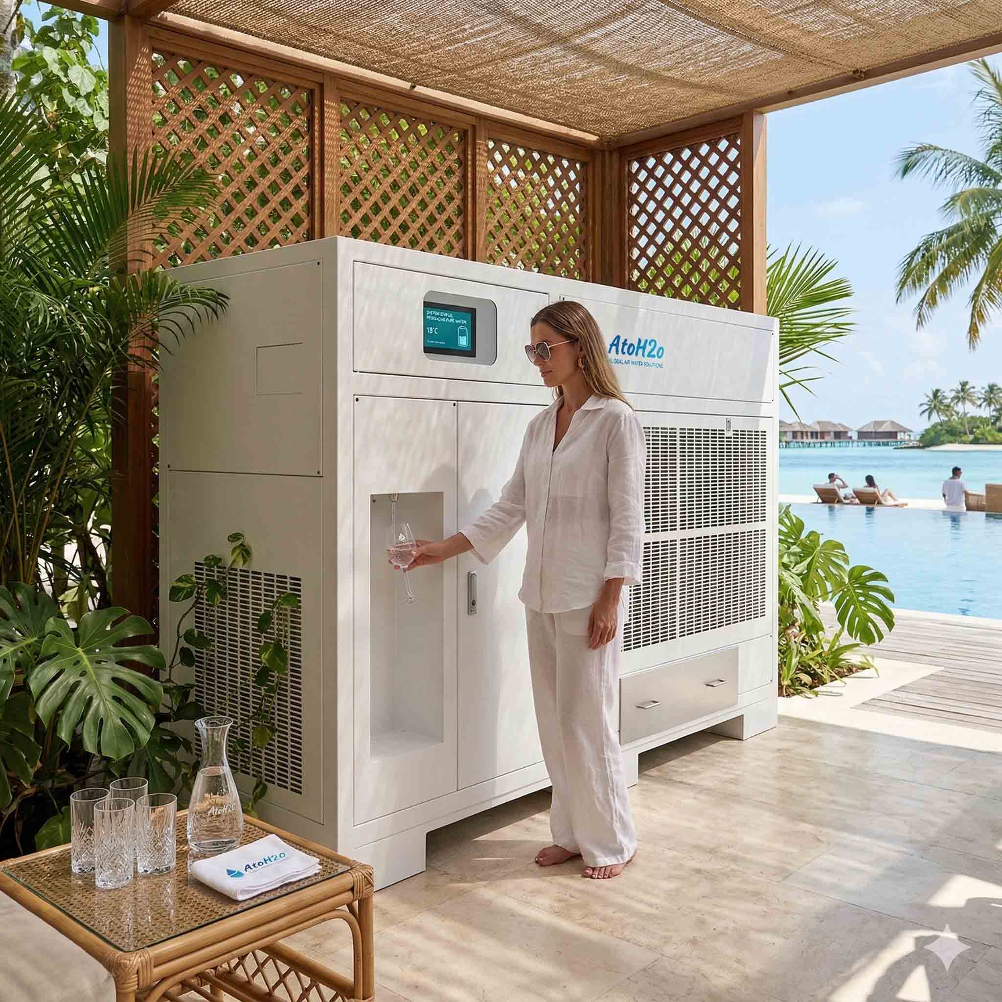 Atmosphärische Wassergeneratoren: Die ultimative Hydratationslösung für Luxusresorts